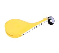 POENVFPO Coussinet de Cible de Frappe Absorption des Chocs Durable pour la Boxe Taekwondo Karaté pour L'entraînement à la Salle de Sport ou à la Maison - Rouge 14,8 X 7,1 X 2,4 Pouces (Yellow)