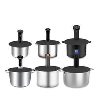 POENVFPO Couvercle Sous Vide en Silicone, Poêle Standard Anova Robuste, Cuisson à Long Terme pour les Amateurs de Cuisine