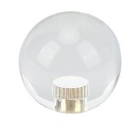 POENVFPO Crystal Round Transparent Rocker Ball Head Joystick Many pour machine de jeu, matériau acrylique