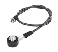 POENVFPO de Pression de Plongée Conception Lumineuse Rotative à 360 Degrés avec Tuyau tissé de Matériau Composite pour Tuyaux de Régulateur BCD (80 cm)