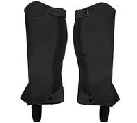 POENVFPO Demi- D'équitation, Cuir Super Fibre, Conception Confortable, Fermeture éclair sur Toute la Longueur, Bouton Inférieur, avec Un Beau Style Unique, pour Enfants de Différentes (CXL)