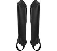 POENVFPO Demi- D'équitation, Cuir Super Fibre, Conception Confortable, Fermeture éclair sur Toute la Longueur, Bouton Inférieur, avec Un Beau Style Unique, pour Enfants de Différentes (CL)