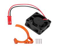 POENVFPO Dissipateur Thermique à Ailettes de Refroidissement du Moteur avec Ventilateur, Refroidisseur de Dissipateur Thermique en Alliage D'aluminium pour (30 * 30MM 5V avec accessoires)