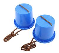 POENVFPO Échasses D'équilibre pour Enfants, Jouet de Marche Stable pour Enfants avec Base Large pour Le Jeu en Intérieur et en Extérieur et L'entraînement de la motricité (Blue)