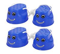 POENVFPO Échasses pour Enfants Échasses de Marche pour Enfants Jouet D'équilibrage des Pieds pour Enfants 2 Paires Épaissir la Marche avec Embouts en Caoutchouc Antidérapants Massage des (Blue)