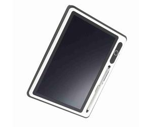 POENVFPO Electron La Bloppad électronique Flexible et Le comprimé LCD Léger -9-9 Pouce pour Les Réunions d'affaires et Les Notes Quotidiennes (Noir (avec étui en Cuir))