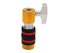 POENVFPO Embrayage de Batterie Jazz, Embrayage de Cymbale Charleston en Métal, Antirouille, Résistant à L'usure, Facile à Installer, Finition Soignée, avec de Charleston (YELLOW)