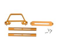 POENVFPO Émetteur Protecteur Cadre, RC Télécommande en Alliage D'aluminium en Métal Protecteur D'écran Support de Mise À Niveau Partie Compatible avec NB4 (Gold)