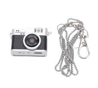 POENVFPO Enregistreur Vidéo Porte-clés 1080P, Mini Caméra Corporelle Portable avec écran Couleur de 0,96" et Carte de 32 Go pour la sécurité de la Maison, Vlog de Voyage, événements (Black)