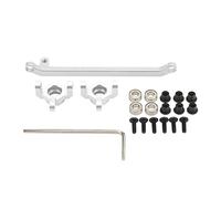 POENVFPO Ensemble de Coupelles et de Tiges de Direction de Voiture RC en Alliage d'aluminium pour Voitures Jimny XMYKC01CM 1/16 RC, Haute Précision, Performances Améliorées, Installation Facile