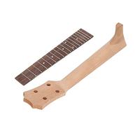 POENVFPO Ensemble de Manche de ukulélé en Bois d'okoumé avec Touche en Palissandre, Pièce de Rechange pour Instrument de Musique à 4 Cordes, Touche de Bricolage pour la Réparation d'instruments