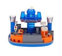 POENVFPO Ensemble de Pistes de Course pour Kids Adventure, Jouets d'apprentissage éducatif avec 2 Voitures de Course Construisant Un Jeu de Jeu de Chemin de Fer pour Les Tout-Petits