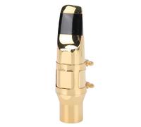 POENVFPO Ensemble de Porte-Parole du Saxophone de Sax Alto, Brass Metal EB Alto Tenor Sax Ponce 6C pour Les Professionnels et Les Débutants du Saxophone