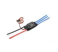 POENVFPO ESC sans Balais 30A, Contrôleur de Vitesse électronique avec Bec 5V, pour Avion, Hélicoptère, Bateau, Mini Quadrirotor F450