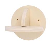 POENVFPO Étagères Murales pour Chat, Ensemble d'escalade Peu Encombrant avec 3 Marches en Bois pour l'exercice Intérieur du Chat et la Vie en Appartement