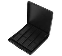 POENVFPO Étui à Anches de Saxophone en ABS Noir, Boîte de Rangement étanche avec Corde Antidérapante, Peut Contenir 8 Anches, Conception Compacte Anti-poussière pour Musiciens