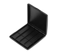 POENVFPO Étui de Rangement Professionnel pour Anches, Support ABS étanche pour 8 Anches de Saxophone et de Clarinette, Accessoire de Protection Compact pour Musiciens