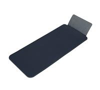 POENVFPO Étui en Cuir PU pour Clavier sans Fil, Design Fin, Portable pour Magic Keyboard 2, Facile à Nettoyer, 30x14x1cm (Bleu foncé)