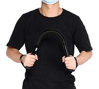 POENVFPO Exerciseur de Puissance des Bras, Entraîneur de Force de l'avant-Bras en Acier à Ressort pour Les Muscles des épaules, des et du Dos, avec Poignée en Caoutchouc Antidérapante, (40KG)