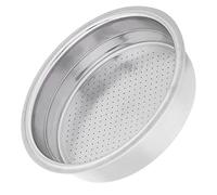 POENVFPO Filtre à café en Acier Inoxydable, Panier pressurisé, Filtre Ultra-fin pour Bar de Cuisine Domestique, 1 X Panier Filtrant (portion individuelle)