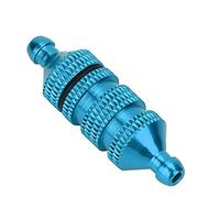 POENVFPO Filtre à Carburant pour Voiture RC, Pièce de Mise à Niveau en Alliage D'aluminium avec Haute Protection et Installation Facile, pour Modèle de Voiture 1:8 1:10 (Blue)
