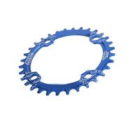 POENVFPO FMFXTR-BICYCYL CHATE-Pure Pure DE LA Longue Longue Chaîne Pure Rond pour Vélos DE Montagne, Vélo en Alliage en Aluminium pour XC Hors Route et dans Le (Blue)