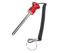 POENVFPO Goupille de Pile de Poids de Gymnastique, Verrouillage de Sélection Universel Durable pour L'entraînement Physique, avec Lanière pour Les Utilisateurs D'accessoires de Gymnastique (Rouge