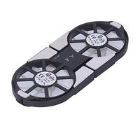 POENVFPO Grand Avion Refroidissement de Fenêtre Réfrigérateur Notebook USB Source for Ordinateur (BLACK)