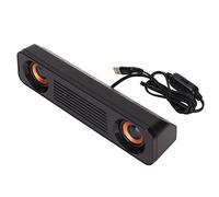 POENVFPO Haut-Parleur Filaire Modèle A83 avec Connexion USB 3,5 Mm, Grande cavité Sonore pour Un Son Immersif, Design Compact pour Ordinateur de Bureau, Ordinateur Portable, Jeu