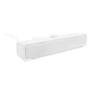 POENVFPO Haut-parleur pour ordinateur portable, peu encombrant, esthétique, élégant, son 3D, immersif, pour PC de bureau, avec accents en réseau, 320 x 64 x 68 mm
