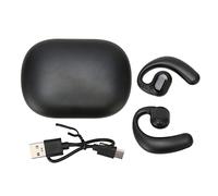 POENVFPO Headphones 5.3 Écouteurs de Sport sans Fil IPX7 pour Téléphones Portables et Tablettes - Noir, 2 écouteurs et Compartiment de Chargement