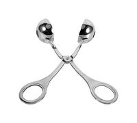 POENVFPO Home Maker Cuillère à Melon en Acier Inoxydable avec Haute Résistance pour Boulettes de Viande de Taille Uniforme 3,5 Cm