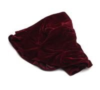 POENVFPO Housse de Tabouret de Piano en Matériau Pleuche avec Motif macramé, 55 Cm X 35 Cm, Protection Décorative pour Chaises de Piano Simples (Rouge)