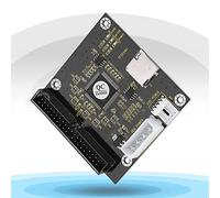 POENVFPO Idéal pour L'adaptateur Masculin IDE 40pin pour Les Stations de Travail Bruit, Adaptées à L'utilisateur 98se / XP/Vue, y Compris L'adaptateur IDE