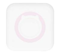 POENVFPO Impressions de L'imprimante Thermique Thermique Portables 200 Dpi pour étiquettes, Photos, Nouvelles, Listes D'étude/Travail/Voyage, Matériau ABS (Rose)