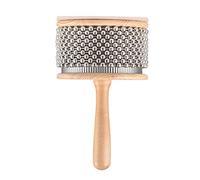 POENVFPO Instrument de Percussion Cabasa en Bois avec Chaîne Perlée pour | Taille Moyenne, 7,1 Pouces, Perles en Métal é, Effet Shaker, Percussion à Main pour Groupe de Musique