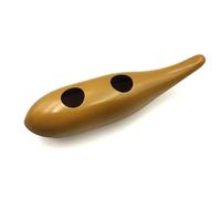 POENVFPO Instrument de Percussion Guiro en Forme de Poisson, Matériau ABS, Shaker Musical Latin Portable avec Deux Trous Sonores pour Musiciens, Débutants