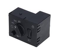 POENVFPO Interrupteur de Phare ABS en Métal, Variateur de Phare, OEM 15194803 19381535, 3 Fonctions de Remplacement de Commande d'éclairage pour Sierra Yukon 2003 2006