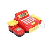 POENVFPO Jouet de Simulation de Caisse Enregistreuse pour Enfants, Sûr et Durable pour L'entraînement au Calcul, Cadeau d'anniversaire pour Enfants de Plus de 3 Ans en Plastique Multicolore