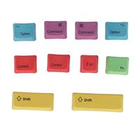 POENVFPO Keycaps de Bricolage PBT coloré avec Processus de Sublimation Thermique pour Les Claviers Mécaniques [Scène Applicable: Amateurs de Clavier]