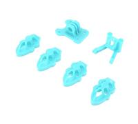 POENVFPO Kit de Base de Montage pour Drone FPV, Support D'antenne de Caméra de Moteur de Protection Léger et Solide imprimé en 3D avec Un Savoir-Faire raffiné, pour Cadre de Quadrirotor (Blue)