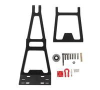 POENVFPO Kit de Bras de Remorquage, Grand Faisceau, avec Remorquage, Dégagement d'obstacles et Fonctions de Grue, Attelage de Remorque pour la Voiture d'escalade RC 1/10 (Black)