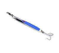 POENVFPO Lere à Appâts de Pêche avec Crochet, 3 Barbes à Barbes en Métal Lere Hook Artificiel pour la Truite de Barre de Truite de la Truite de la Truite Fraîche d'eau Salée Pêche (56g)