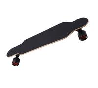 POENVFPO Longboard professionnel en érable, roulements ABEC 9, 8 couches, roues élargies de 70 mm, HR 95, avec motif de transfert de chaleur, pour adultes