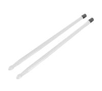 POENVFPO Lumineuses en Acrylique Transparentes, 2 Pièces, Pointe en Forme de Goutte d'eau éclairée pour Batterie de Jazz, Performance sur Scène, Fanfare, Joueurs de Batterie électronique
