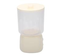 POENVFPO Machine à Laver Portable, Mini sans Fil avec Lavage des Mains et Batterie 4000 MAh pour Chaussettes, Soutien-gorge, Sous-vêtements (WHITE)