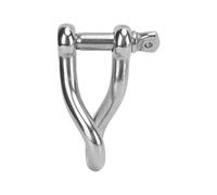 POENVFPO Manille Torsadée en Acier Inoxydable de 12 Mm, Goupille à Vis Haute Résistance à la Rupture, avec Conception Antirouille et Résistante à l'usure, pour Yachts Marins, Bateaux