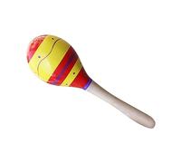 POENVFPO Maraca en Bois pour Enfants, Hochet à Percussion à Main, Marteau | Bois , Motif Animal Mignon, Idéal pour L'éducation Musicale, les Fêtes D'anniversaire et les Activités scolaires.