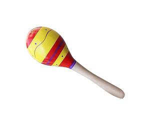 POENVFPO Maraca en Bois pour Enfants, Hochet à Percussion à Main, Marteau | Bois , Motif Animal Mignon, Idéal pour L'éducation Musicale, les Fêtes D'anniversaire et les Activités scolaires.