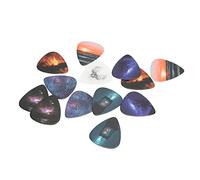 POENVFPO Médiators de Guitare en Celluloïd, Plectres Medium 0,71 Mm Lot